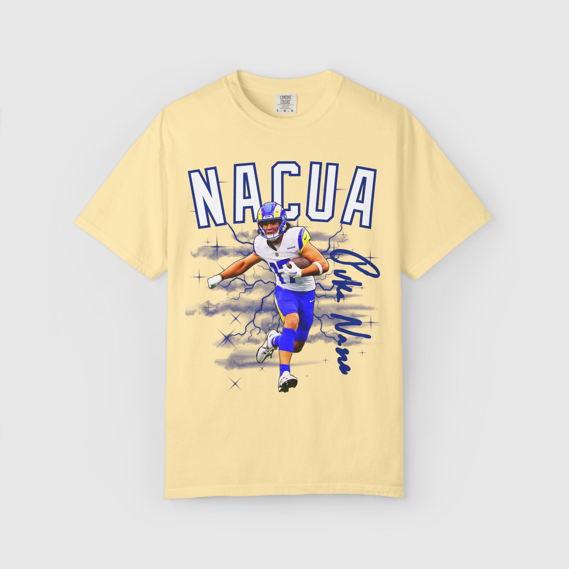 Puka Nacua Signature Tee Banana