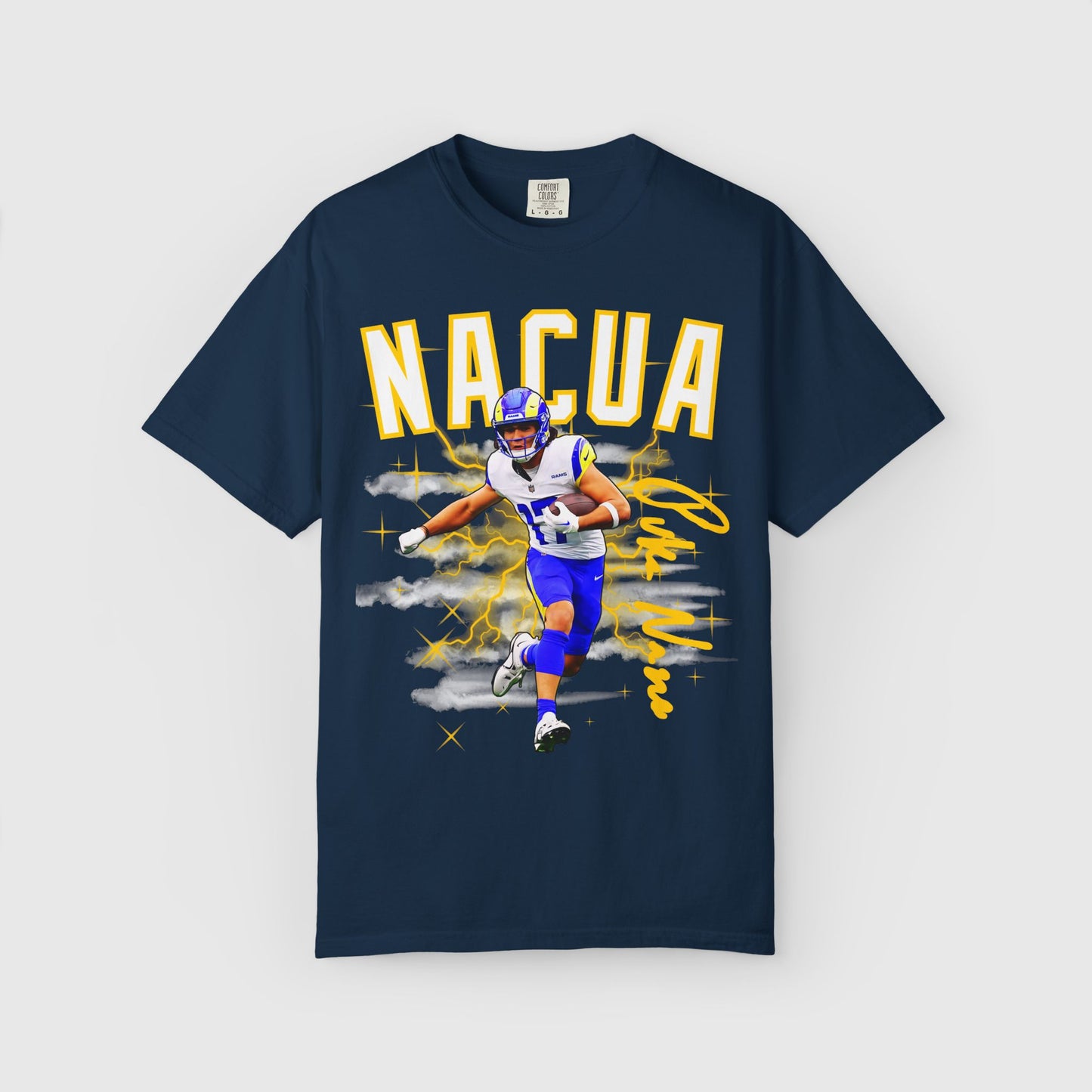 Puka Nacua Signature Tee True Navy