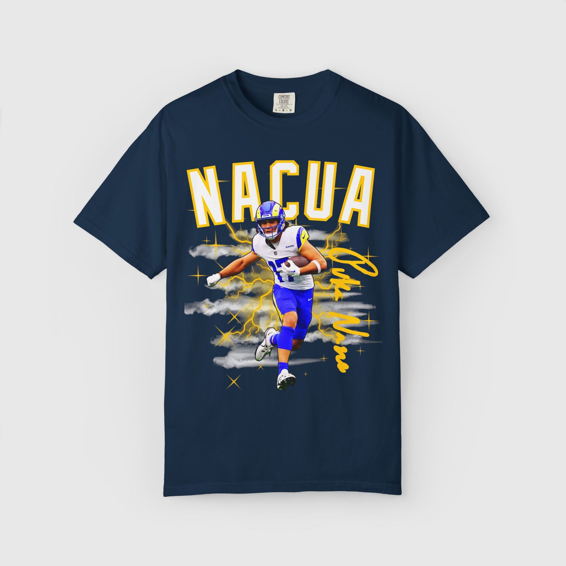 Puka Nacua Signature Tee True Navy