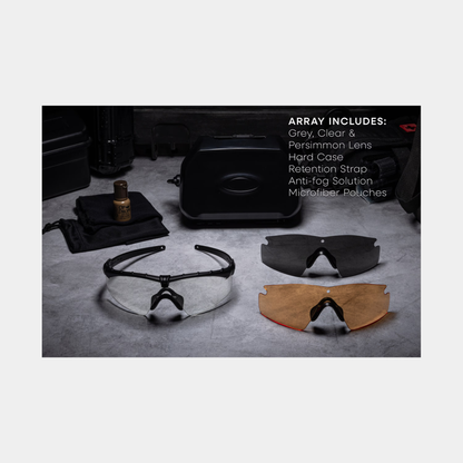 SI Ballistic M Frame 3.0 Matte Black w/Clear, Grey, Persimmon