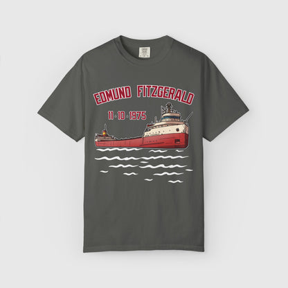 SS Edmund Fitzgerald Tee Product Pic Pepper