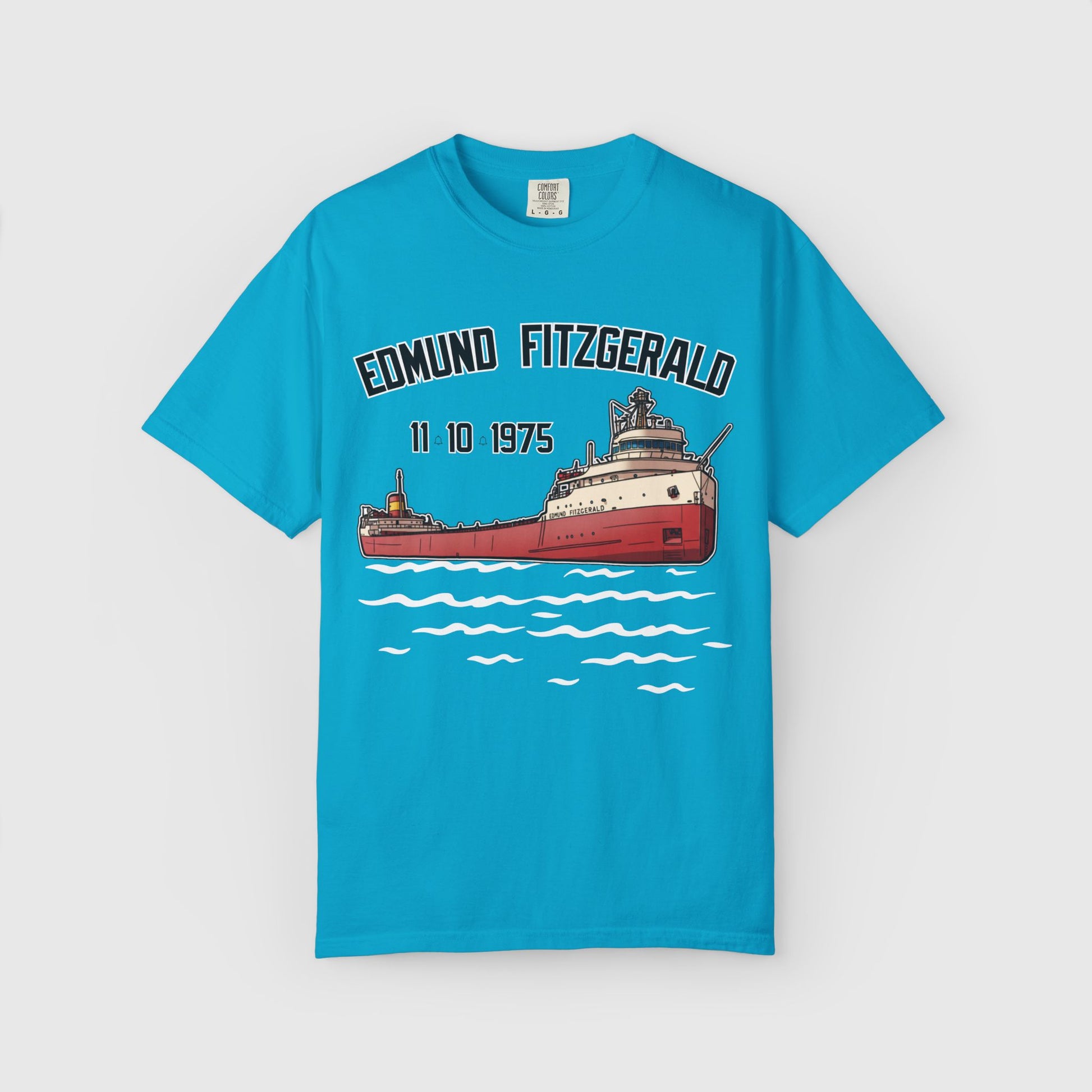 SS Edmund Fitzgerald Tee Product Pic Sapphire