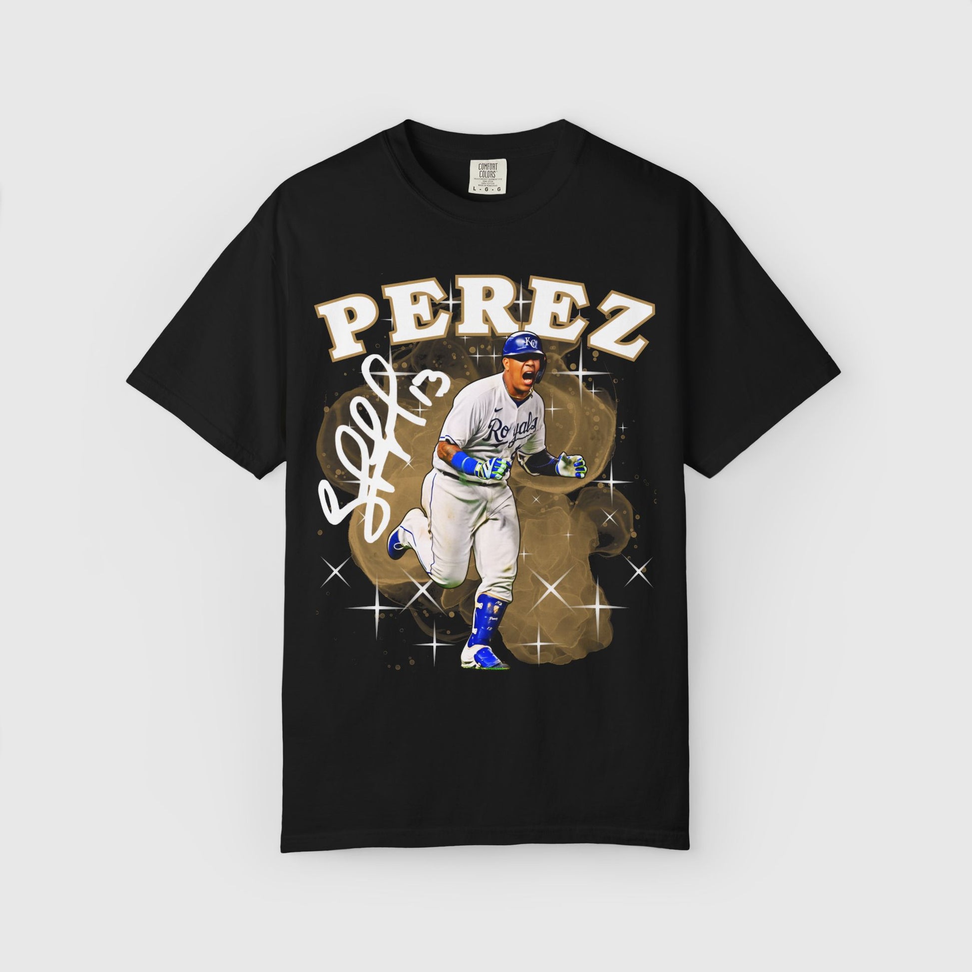 Salvador Perez Signature Tee Product Pic Black