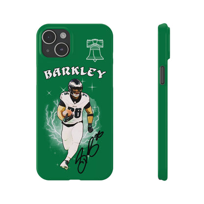 Saquon Barkley Eagles iPhone Case Front & Side