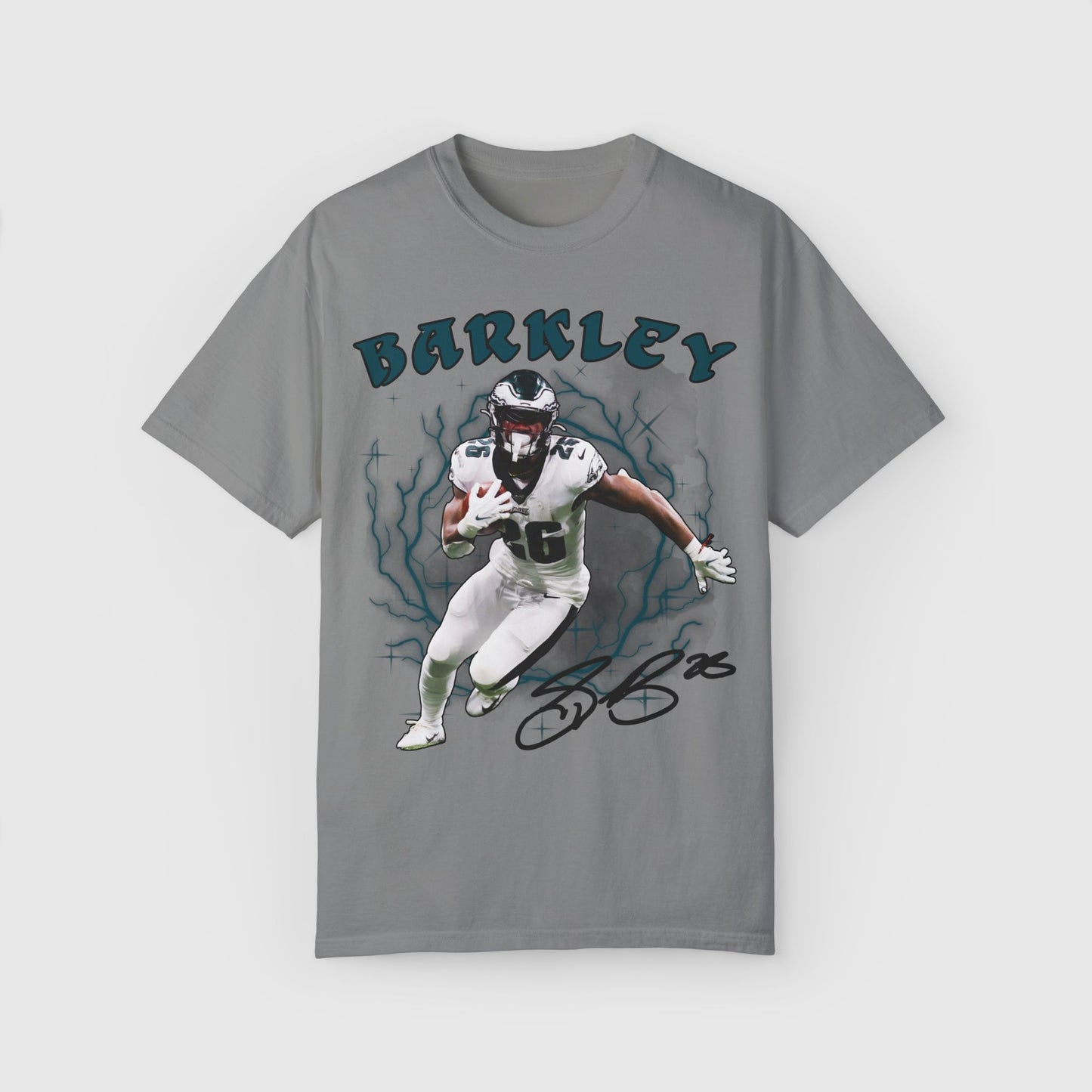 Saquon Barkley Signature Product Pic Tee Granite