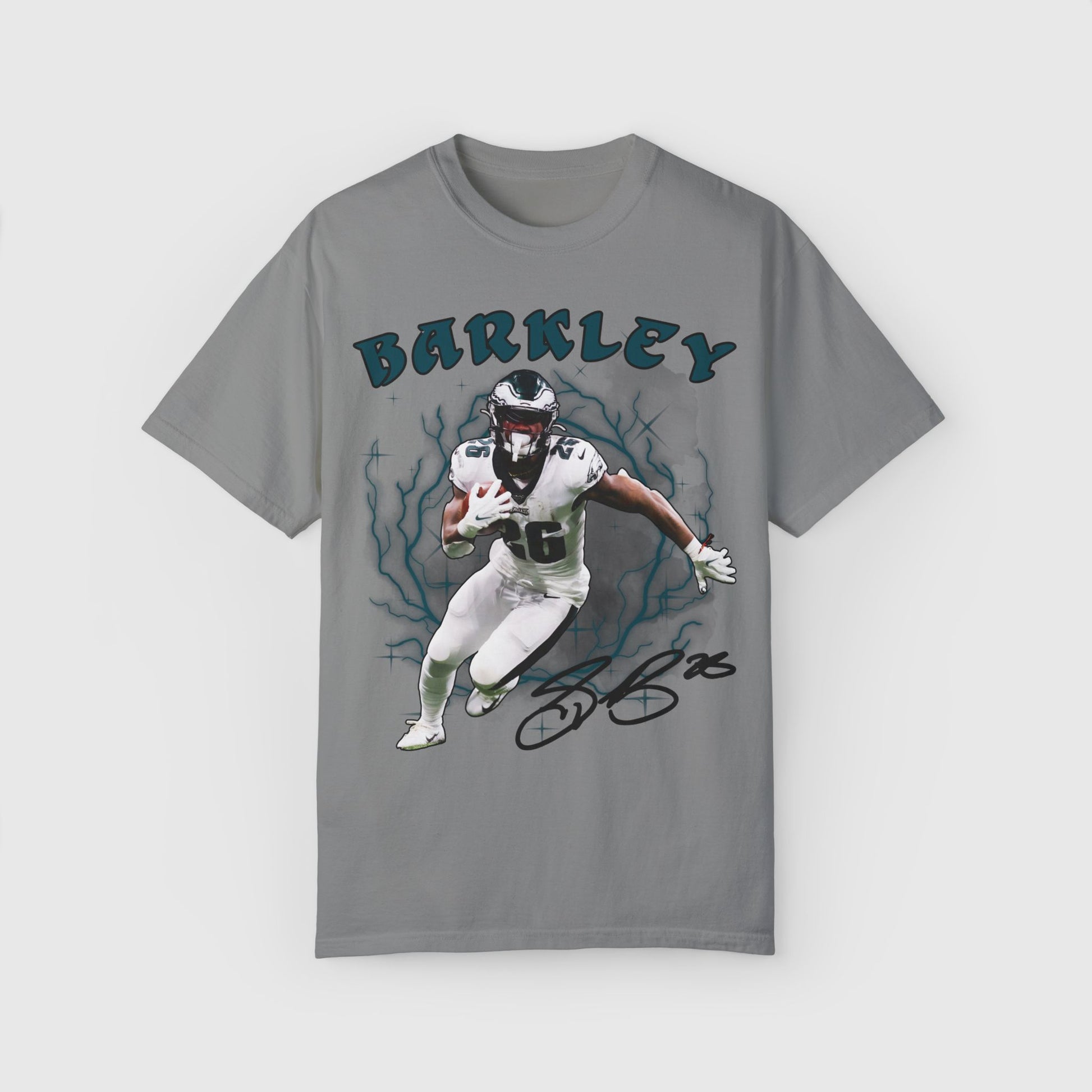 Saquon Barkley Signature Product Pic Tee Granite