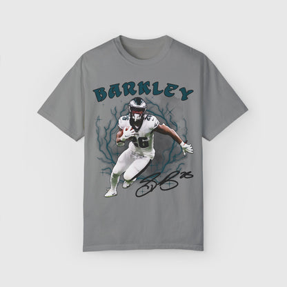 Saquon Barkley Signature Product Pic Tee Granite