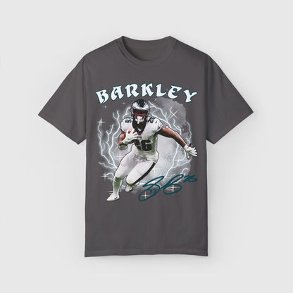 Saquon Barkley Signature Product Pic Tee Graphite