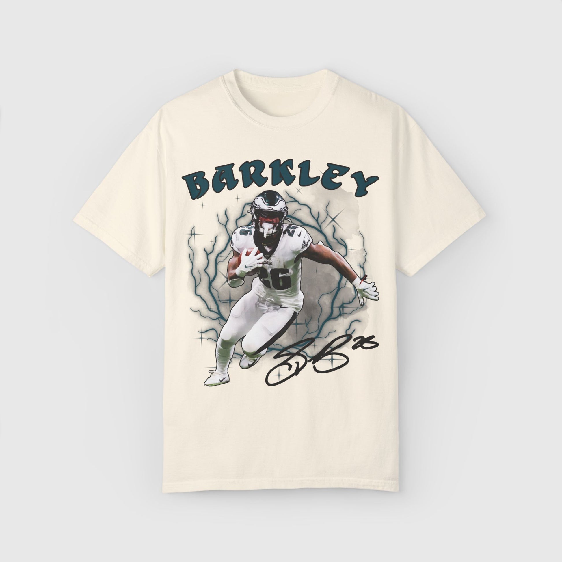 Saquon Barkley Signature Product Pic Tee Ivory