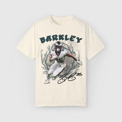 Saquon Barkley Signature Product Pic Tee Ivory