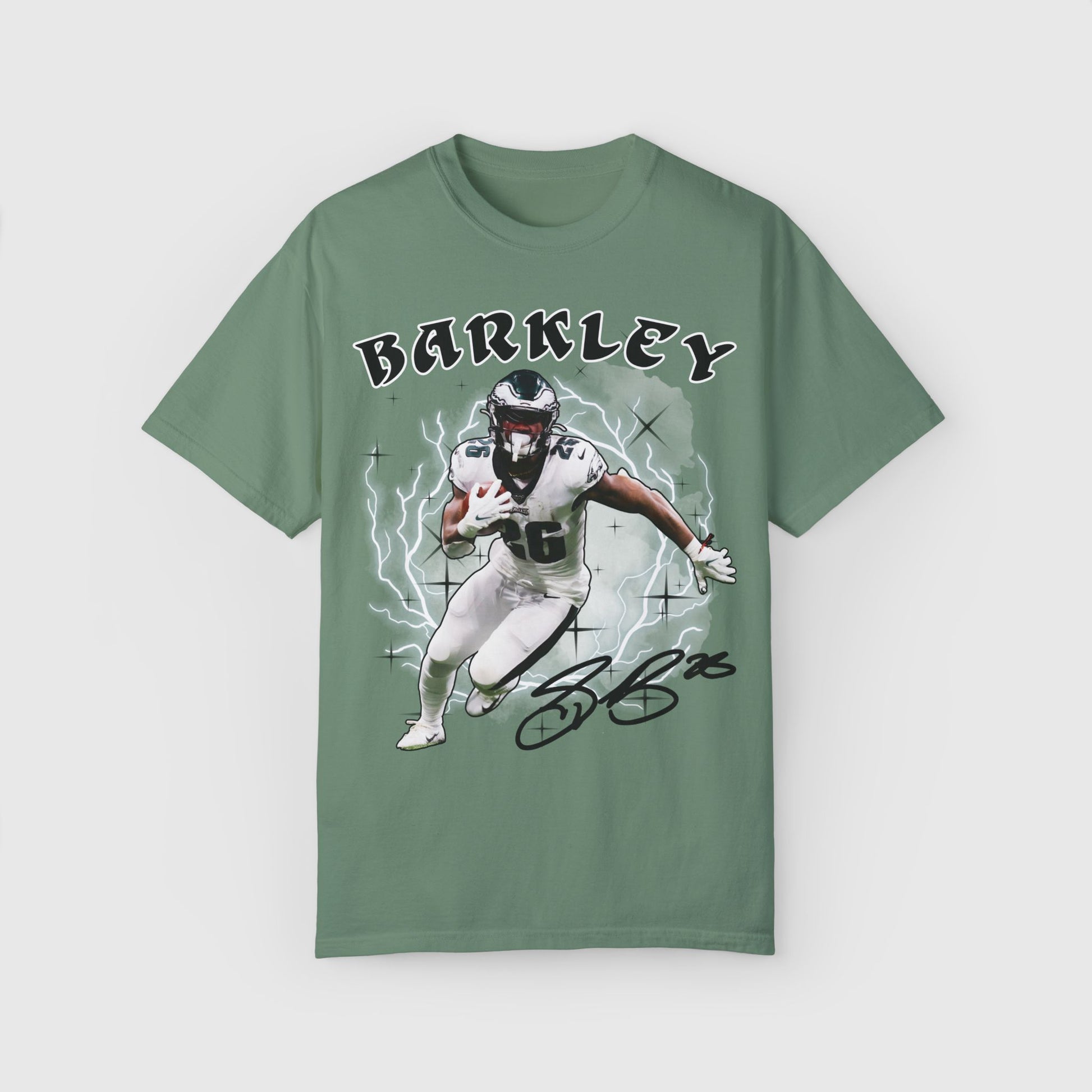 Saquon Barkley Signature Product Pic Tee Light Green