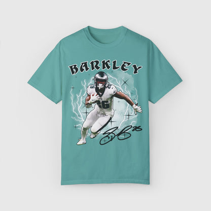 Saquon Barkley Signature Product Pic Tee Seafoam
