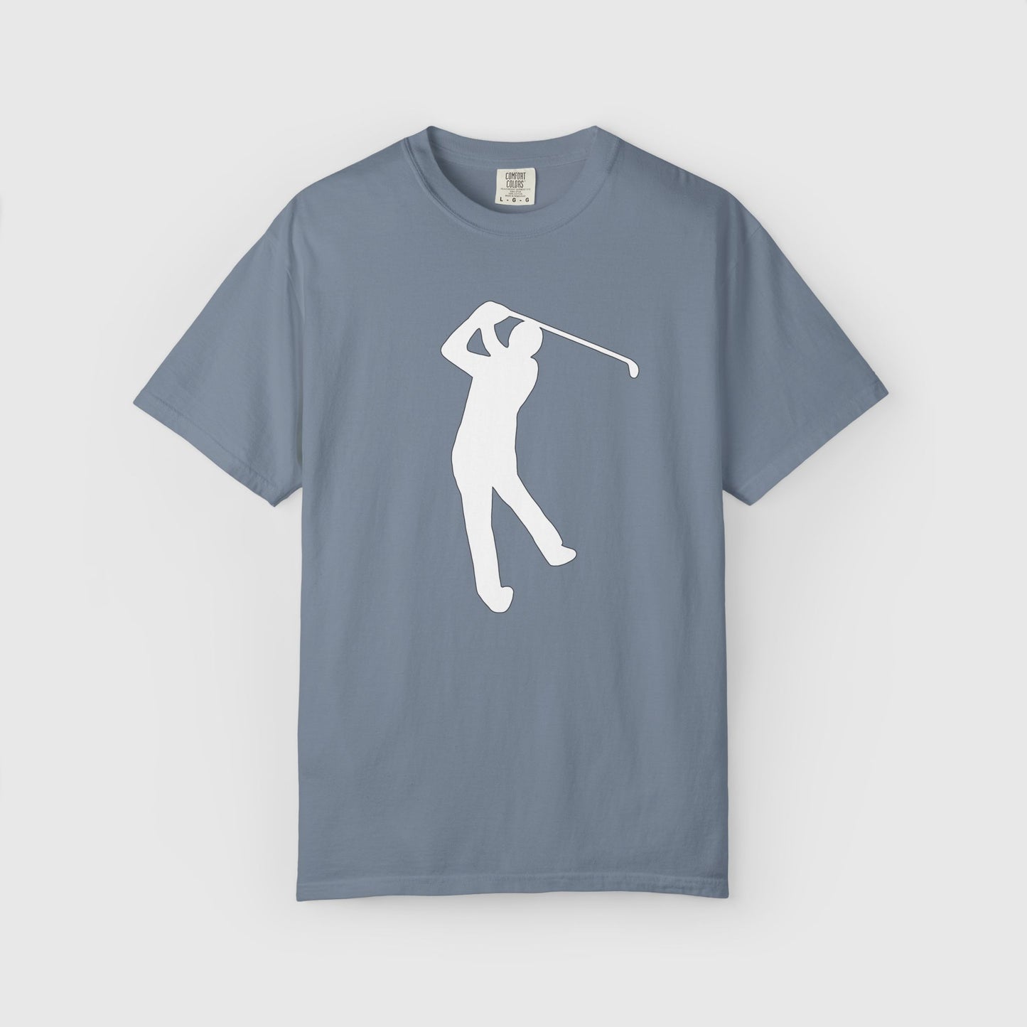 Scottie Scheffler PGA Outline Tee Product Pic Blue Jean