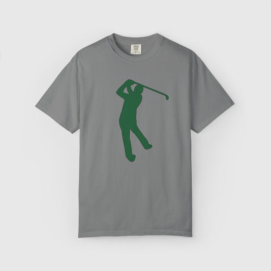 Scottie Scheffler PGA Outline Tee Product Pic Grey