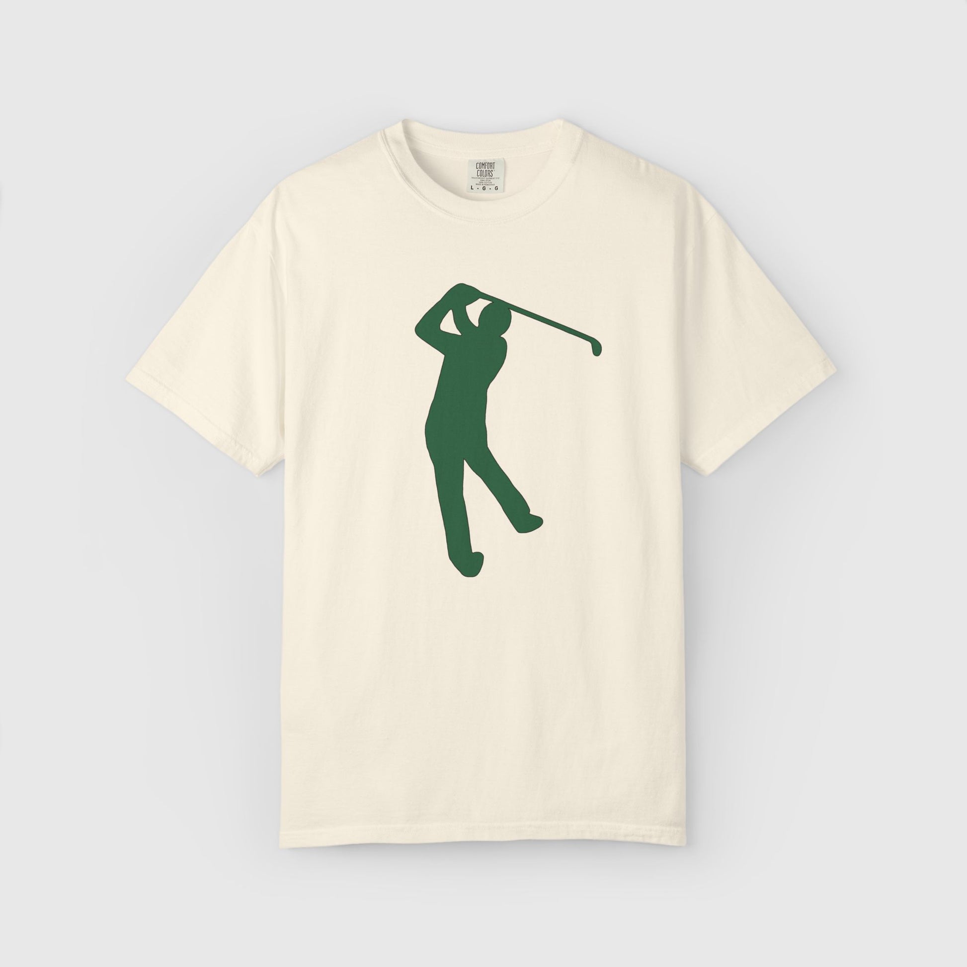 Scottie Scheffler PGA Outline Tee Product Pic Ivory
