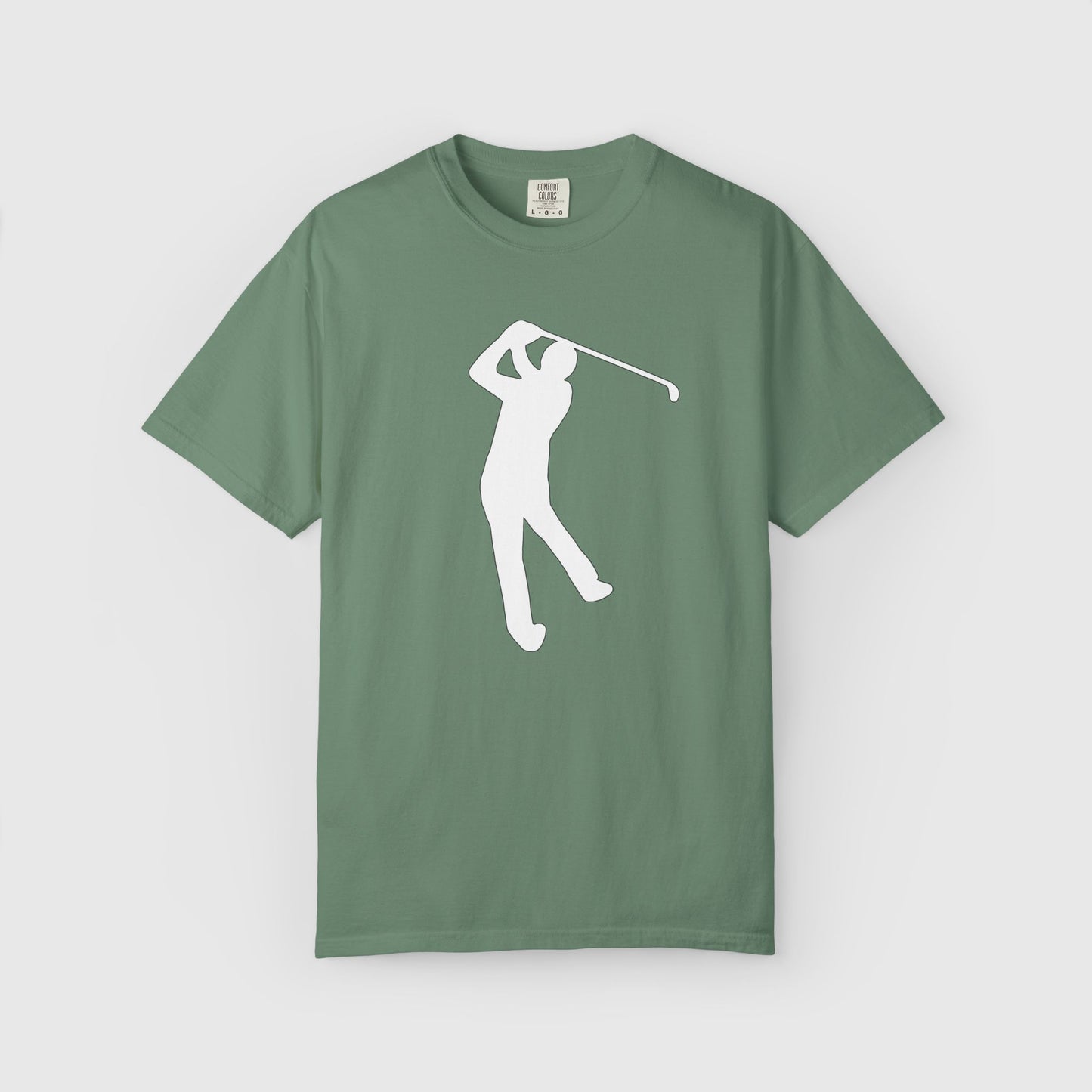 Scottie Scheffler PGA Outline Tee Product Pic Light Green