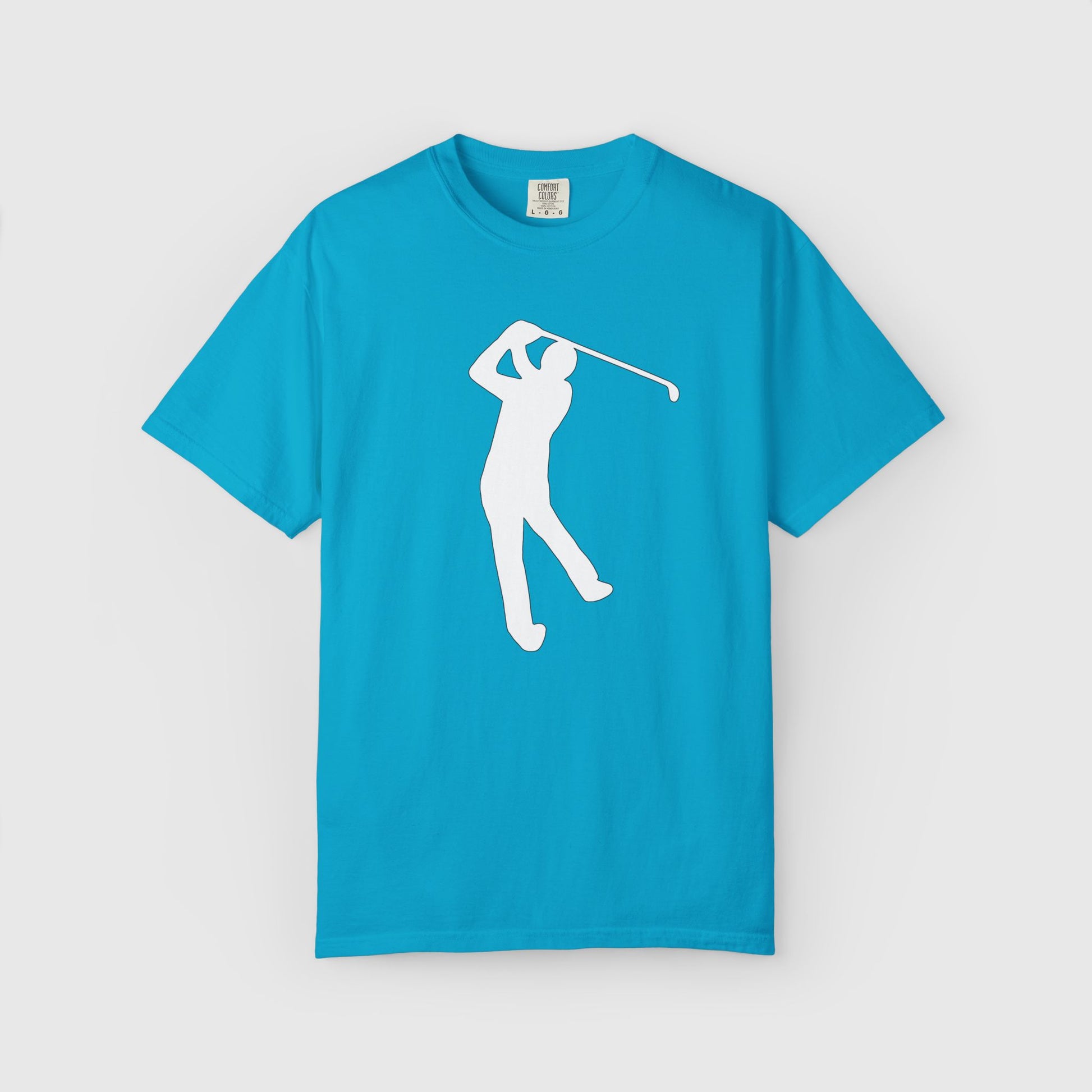 Scottie Scheffler PGA Outline Tee Product Pic Sapphire