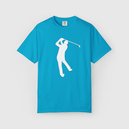 Scottie Scheffler PGA Outline Tee Product Pic Sapphire