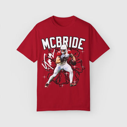 Trey McBride Signature Tee Product Pic Red