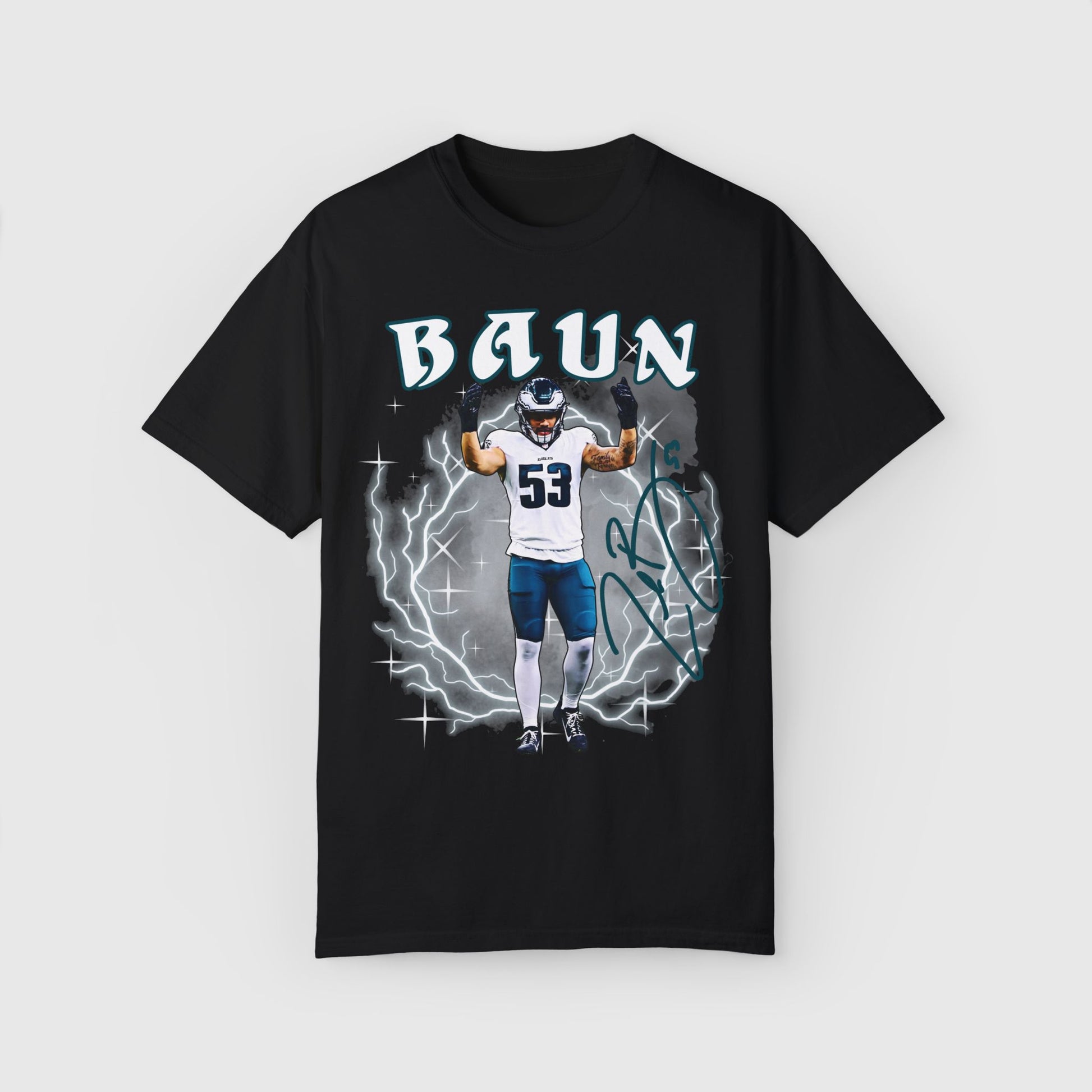 Zack Baun Signature Tee Product Pic Black
