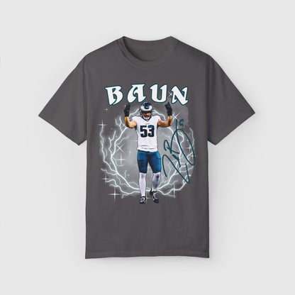 Zack Baun Signature Tee Product Pic Graphite